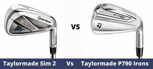 Taylormade Sim 2 Vs Taylormade P790 Irons - Golf Blue Heron Online Store