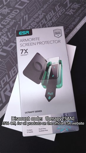 ESR Armorite iPhone Air Screen protector. Link Bellow
