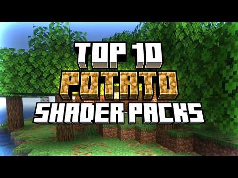 Top 10 Potato Shaders for low end computers in Minecraft