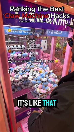 Ranking the Best Claw Machine Hacks