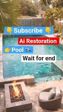 Backyard to Luxury Infinity Pool 🏚️➡️💎🏊‍♂️✨ #shorts