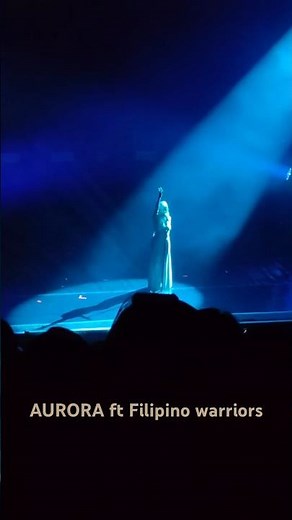 Runaway - AURORA concert in Manila #runaway #aurora #concert #music #fancam #warriors
