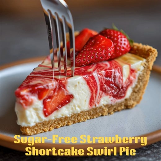 🍓 Sugar-Free Strawberry Shortcake Swirl Pie Creamy cheesecake meets shortcake magic with a bright strawberry swirl. 📝 Ingredients Crust: 1 ½ cups almond flour 3 tbsp melted butter 2 tbsp allulose Filling: 8 oz cream cheese, softened 1 cup Greek yogurt ⅓ cup monk fruit sweetener 2 eggs 1 tsp vanilla extract Strawberry Swirl: 1 cup fresh strawberries, chopped 2 tbsp allulose 1 tsp lemon juice 👩‍🍳 Steps to Create Preheat oven to 325°F. Mix crust ingredients; press into a pie dish. Bake 10 min. 