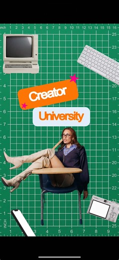 WELCOME TO CREATOR UNIVERSITY 🎓✨🫶🏼 a platform i’ve been putting together for MONTHS and a home for absolutely everything you need to know to turn content creation into something you can actually build a career out of ofc!!! a brand new series where i’ll be sharing everything i know about growing online, creating better content, working with brands, monetizing your platforms and sooo much more 🥹 #contentcreator #growthtiktok #bootcamp
