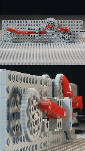 Reciprocating Motion - Mechanical Principles - Lego Technic #mechanic #lego #legotechnic