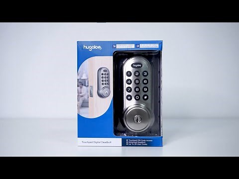 Hugolog HU01 Digital Deadbolt Installation & Progamming Instructions