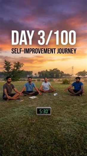 Self-improvement journey Day 3/100 #motivation #mindset #selfimprovement