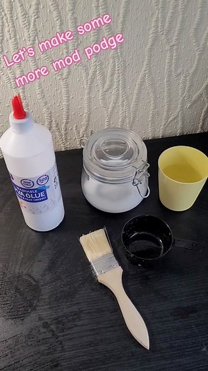 Homemade Mod Podge Tutorial