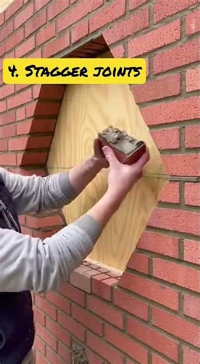 Building a hexagon window Hacks ✅ #bricks #tipsandtricks #bricklaying