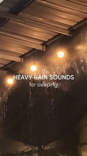 THE BEST Heavy Rain Sounds for Sleep 😴 (Relaxing White Noise)