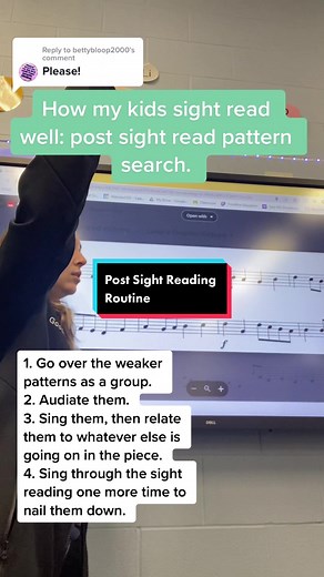Replying to @bettybloop2000 here’s what I generally do right after. Also - moveable do all day lol. #sightreading as a class. #musicteacher #choir #chorus #choirteacher #musicteachersoftiktok #choirdirector #choirkid #bandtok #orchdork #sightsinging #solfege #solfegetok