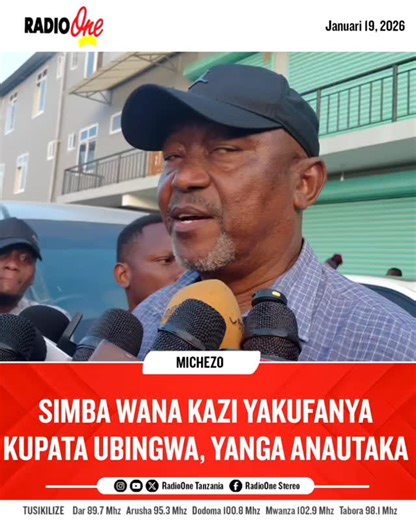 RadioOne Tanzania on Instagram: "#MICHEZO: Mara baada ya Kikosi cha Yanga kuibuka na ushindi wa mabao 6-0 dhidi ya Mashujaa FC Kocha Julio Kihwelo ametoa tathmini yake ya viwango vya timu ya Simba SC pamoja na Yanga, huku akisema kuwa Yanga wanaonesha kiwango kizuri lakini Simba kiwango chao hakiridhishi kuelekea mbio za Ubingwa. TUSIKILIZE RADIO ONE: ARUSHA MHz 95.3, MOROGORO MHz 103.2, BUKOBA MHz 92.1, MOSHI MHz 94.3, DODOMA MHz 100.8, MTWARA MHz 102.1, DAR ES SALAAM MHz 89.7, MUSOMA MHz 104.0