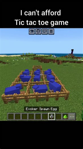 Deny Guy on Instagram: "#minecraft tic tac toe"