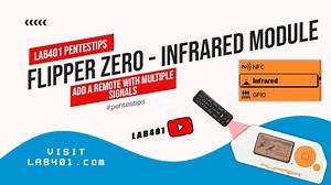 #pentestips Flipper zero infrared module - add a remote with multiple signals | LAB401