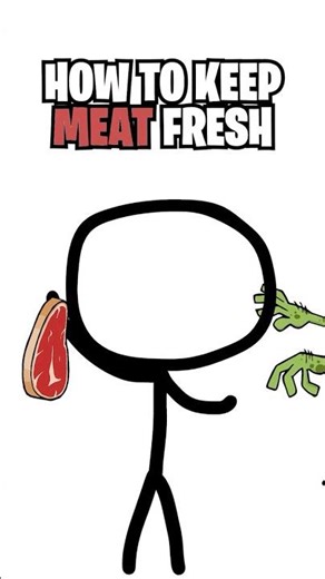 How to keep meat fresh in a ZOMBIE apocalypse 🧟‍♂️🥩