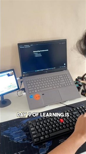 Day 9 — Entering Networking #cybersecurity #trending #challenge #vlog #viral #viralshort #motivation