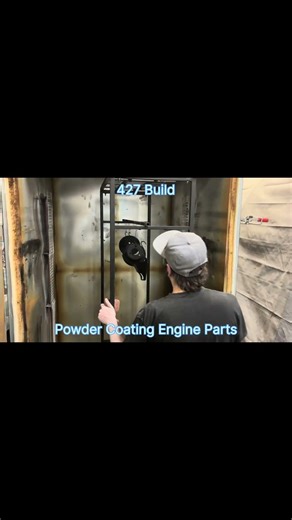Chevelle SS 427 Big Block Chev Build POWDER COATING SOME ENGINE PARTS Follow the 427 build