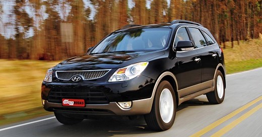 Hyundai Veracruz era grande e potente; relembre o primeiro teste