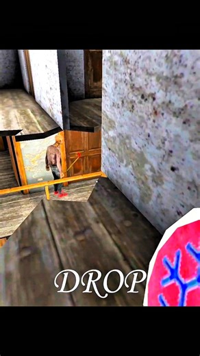 grandpa 🆚 player vs freeze trap 🥶 #granny #grannygame #video #gaming #horror #ytshorts #viral #funny