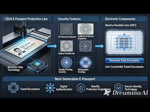 The astonishing manufacturing process behind secure passports
