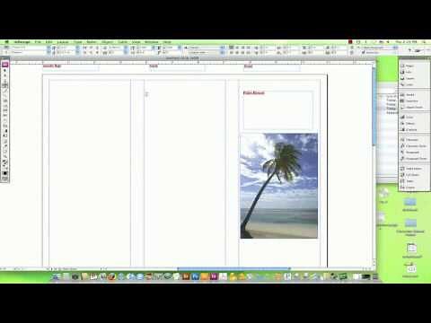 How to Make a Travel Brochure on a Computer