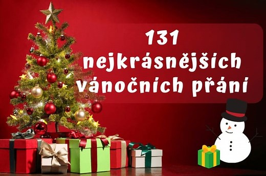 151 originálních vánočních přání, která opravdu potěší!