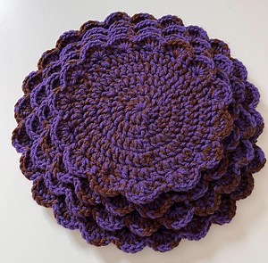 Colourful Crochet Flower Pan Protector Pattern (pdf) - Etsy Australia