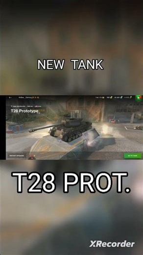 NEW TANK IS T28 PROT. #wotblitz #games #gaming #wotb #mobilegaming