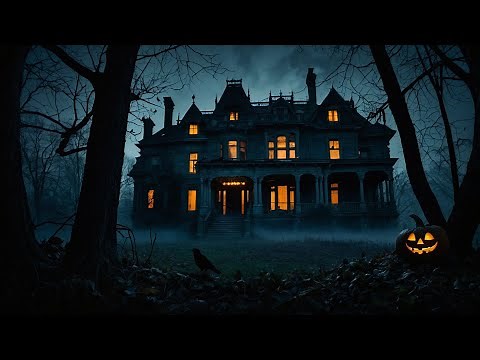 Spooky Haunted House Ambience | Relaxing Halloween Horror Sounds for a Scary Atmosphere