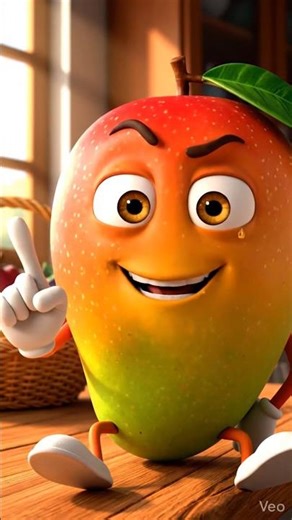 Don’t Squeeze Me! 😤🥭 | Angry Mango Rants in Pixar Style#shorts