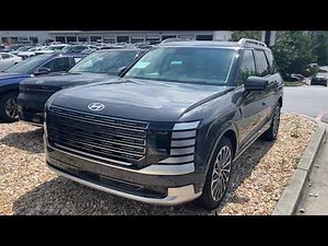2026 Palisade Calligraphy in Ecotronic Gray with the special interior.