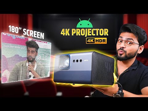 Best Android Projector 🚀 | 4K Projector + HDR 🤯 | BenQ GP520 Review 🔥