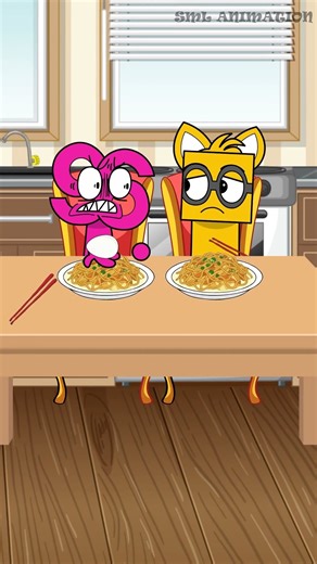 【SPRUNKI 】SPRUNKI NumberBlocks OCの盗み食いが天才的すぎたｗｗ 🧠🍕 #incredibox