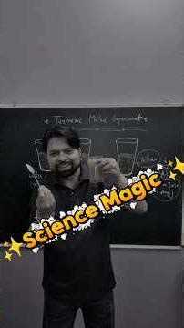 Haldi aur Nimbu ka 'Khoon' wala Jadu? 😱 | Science Experiment | #Shorts