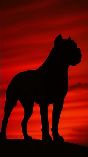 The Presence of a Cane Corso Guardian | Silent Strength at Sunset