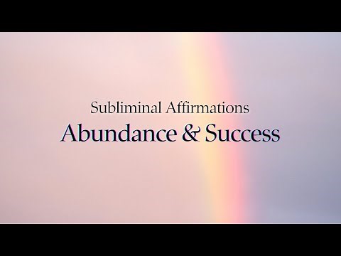 Subliminal Affirmations (Abundance and Success) Relaxing Lo-fi Music
