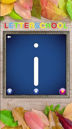 Learn to write Lowercase Letter I of the English Alphabet | Letter School ABC Games