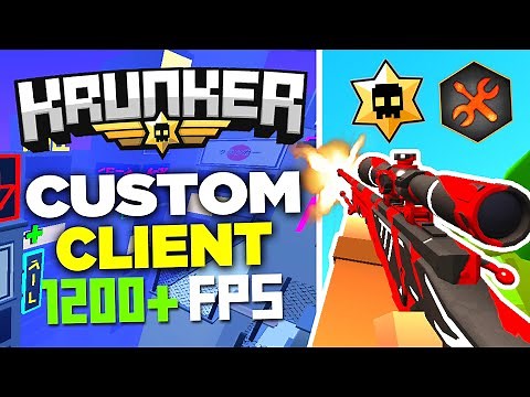 EASY Krunker FPS BOOST + Download Client (MTZ, CClient, Official)