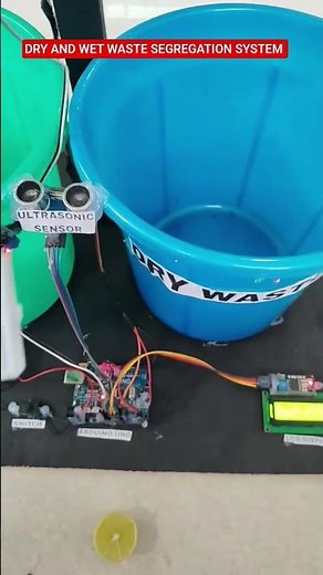 DRY AND WET WASTE SEGREGATION SYSTEM|DRY AND WET WASTE SEGREGATOR|ENGINEERING PROJECTS