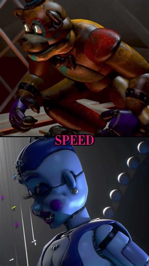 Ballora vs Glamrock Freddy #fnaf #fnafedit #1v1
