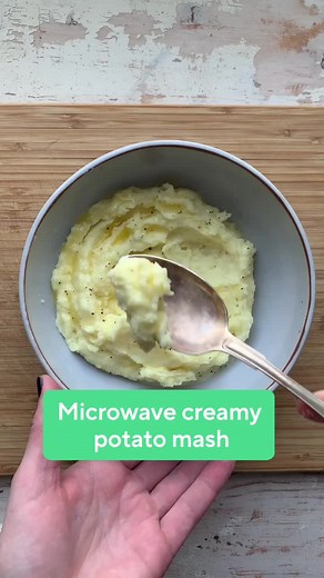Quick and Easy Microwave Mashed Potatoes Recipe