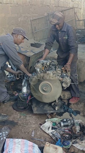 Qd32 engine testing. #pautomotiverepair.