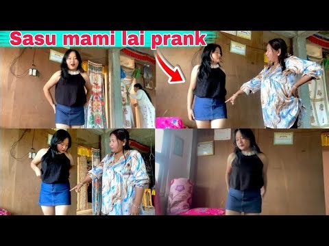 Xoto luga lagauda sasu mami ko yasto reaction, 😡first time Mami lai prank