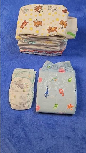 Pampers 8 vs Forsite under the Sea ABDL diaper