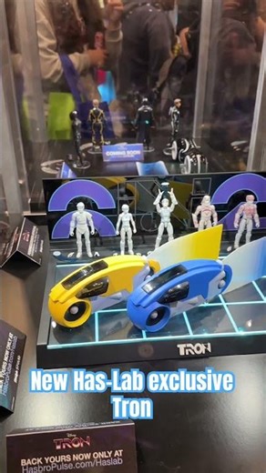 NYCC reveal Has Lab TRON!!! #hasbro#haslab#tron