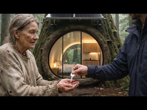ASMR Building a Modern House in the Forest 🌲 | He Saved an Old Woman’s Life