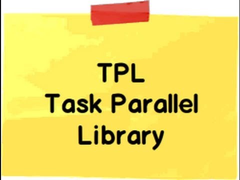 What is TPL ( Task Parallel Library) and how it differs from threads (c# interview questions) ?