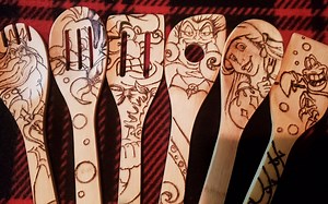 Little Mermaid Spatula Set - Etsy