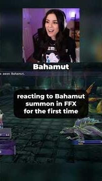 BAHAMUT SUMMON REACTION YAAAA 🔥🔥🔥#ffx #finalfantasy #finalfantasyx #twitchclips #twitchstream