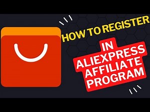 How to Registering in AliExpress Affiliate Program